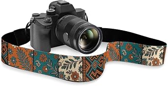 Coldinair Black Adjustable Camera Strap Universal Neck & Shoulder Soft Padded Strap for All DSLR Cameras,Binoculars