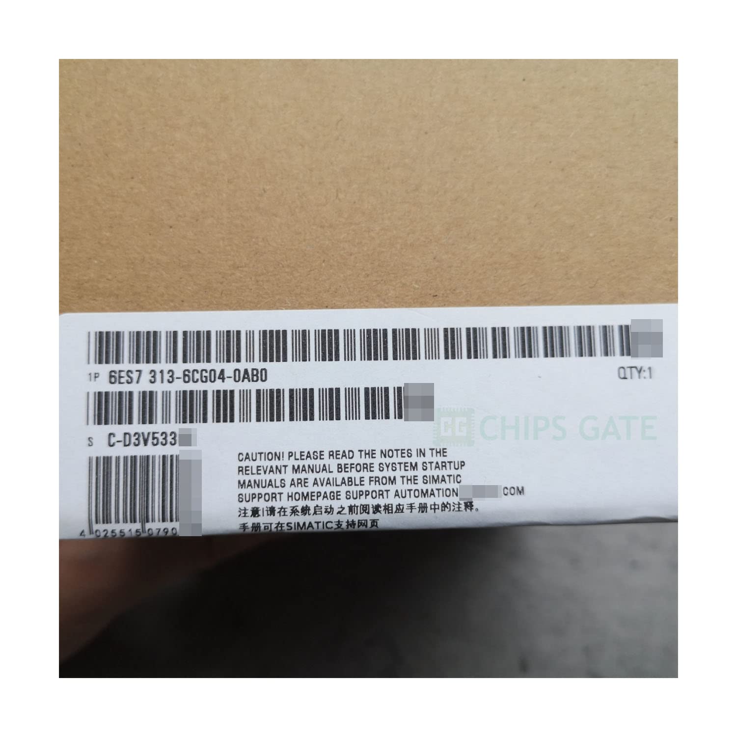 NEW 6ES7 313-6CG04-0AB0 Module