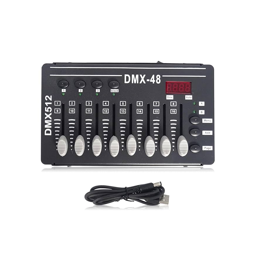 Amazon | Dickly DMX コントローラー DMX ライト コントローラー