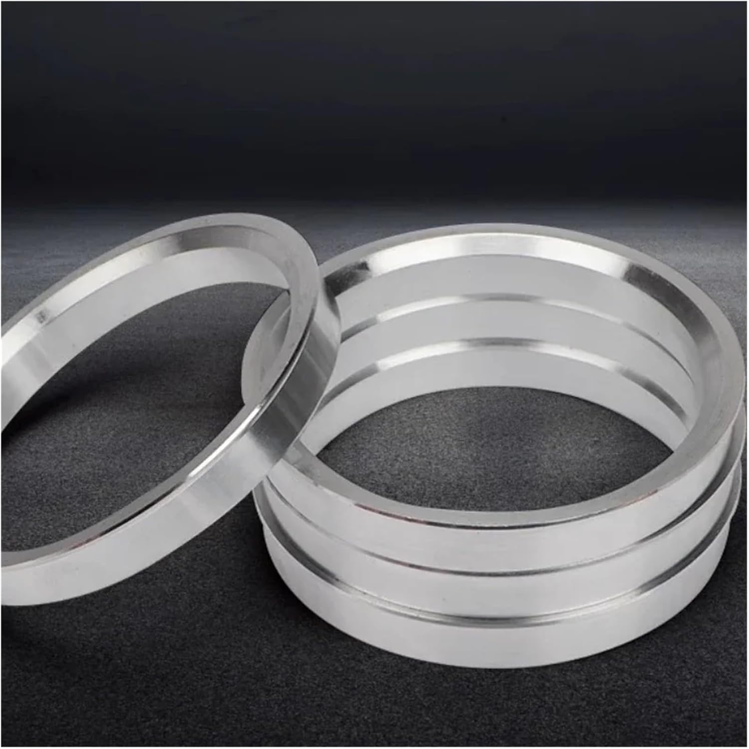 Aluminum Alloy Forged Hub Centric Rings - CNC Wheel Adapters for SUV/Truck Off-Road (72.6-67.1mm Center Bore Reducer)(73.1-56.6)