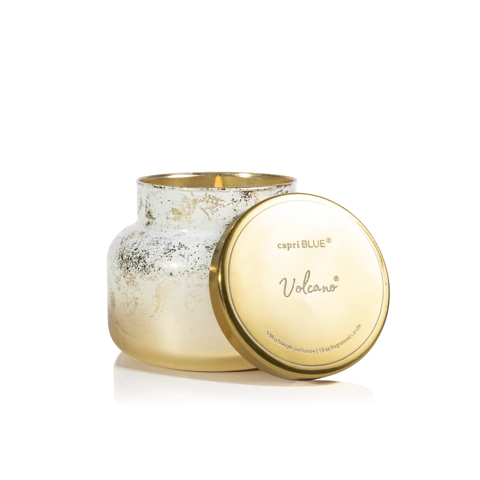 Capri Blue Glimmer Jar Candle, Volcano Signature Jar (19 oz)