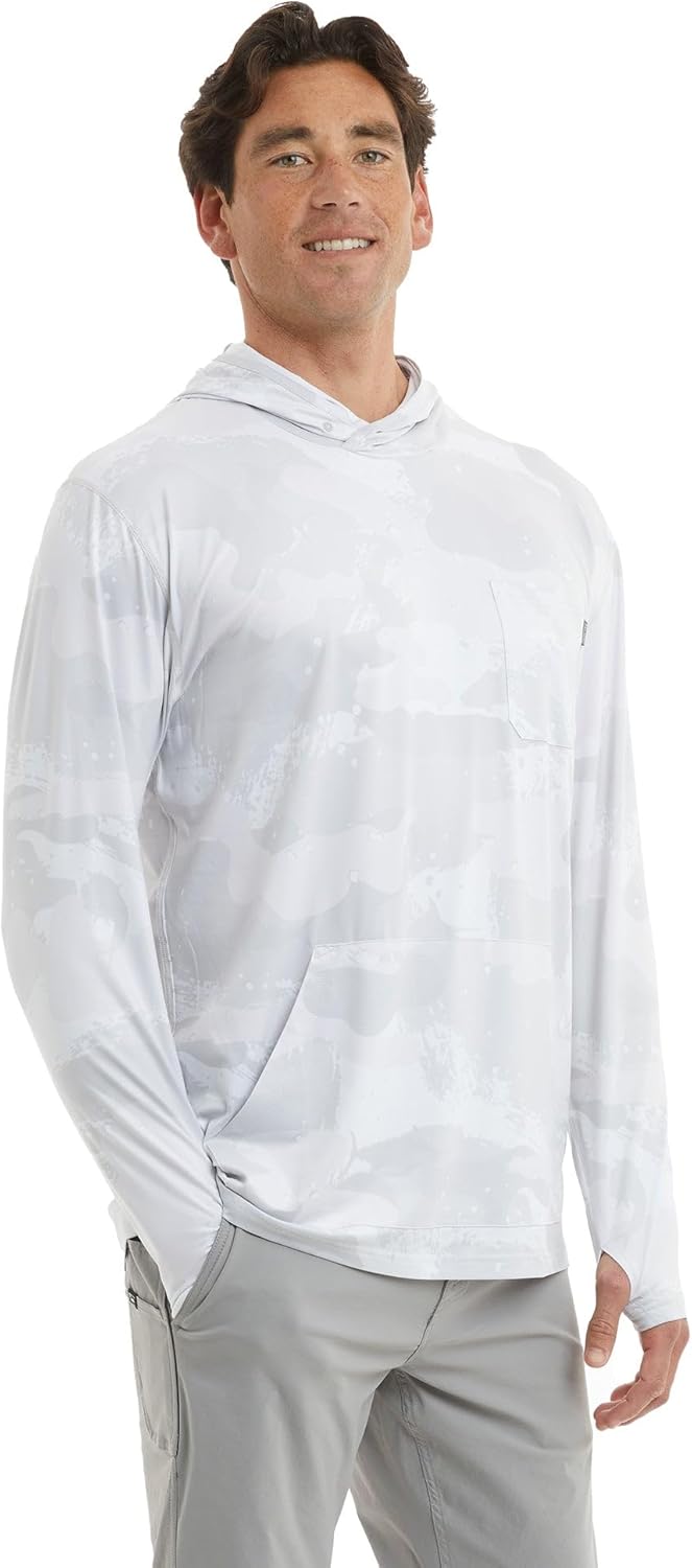 PELAGIC Apparel Men's Freespool Hooded Performance Shirt