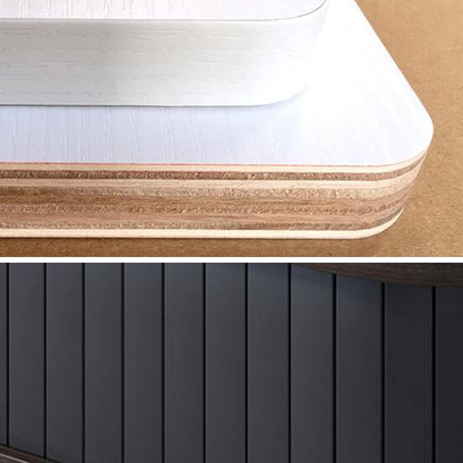 フローティングテレビユニットキャビネット、両側に引き戸のデザイン壁掛けテレビ棚、ワイヤーホール付き、リビングルームエンターテイメント