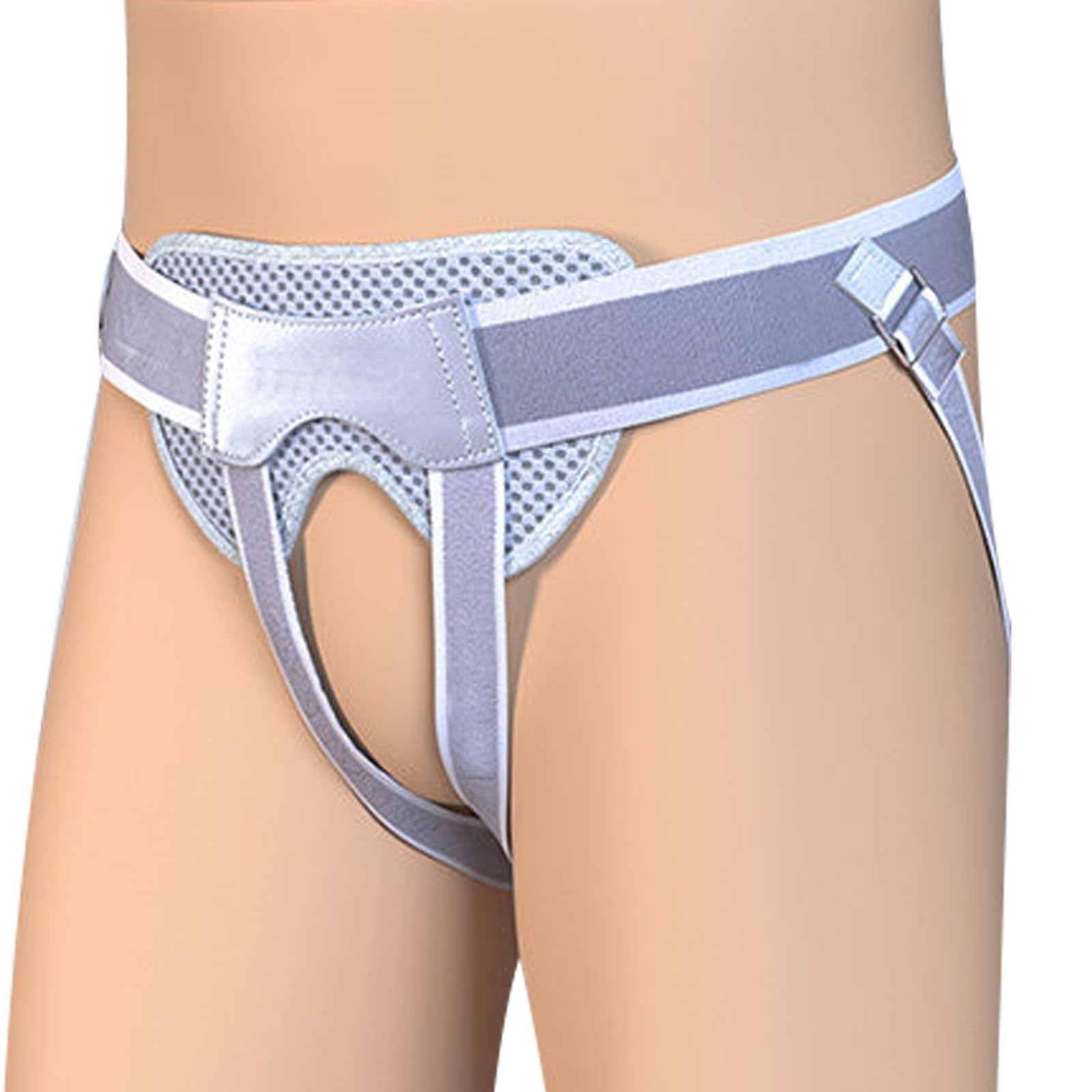 OZKLDGL Inguinal Hernia Belt for Men and Women, Hernia Support Belt with 4 Compression Pads, Pain Relief, Pre and Post Surgery Recovery, Adjustable