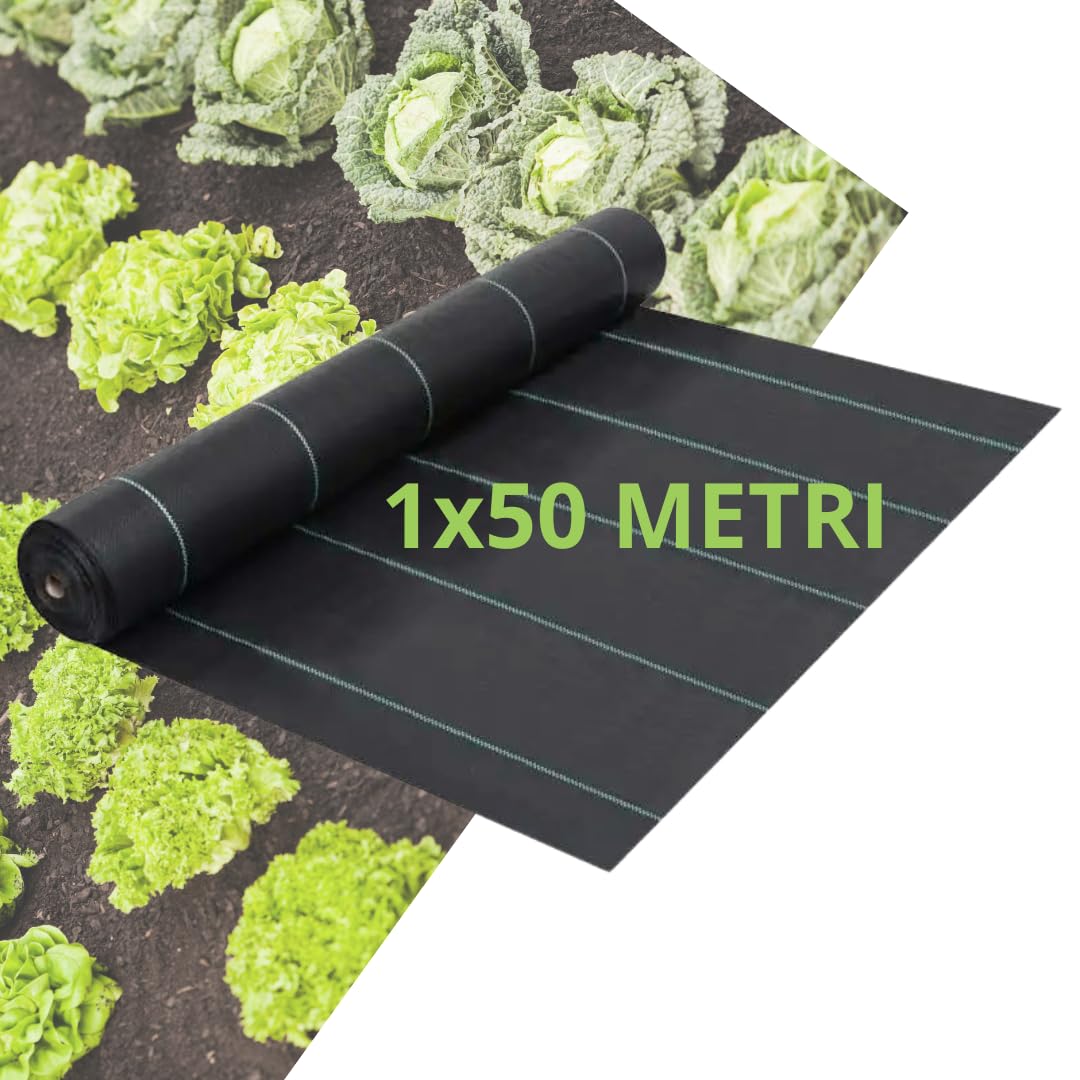 Telo Pacciamatura AEFFE 100 Gr/mq - Rete Anti Erbacce Per Orto, Giardino E Prati Sintetici - Foto 9