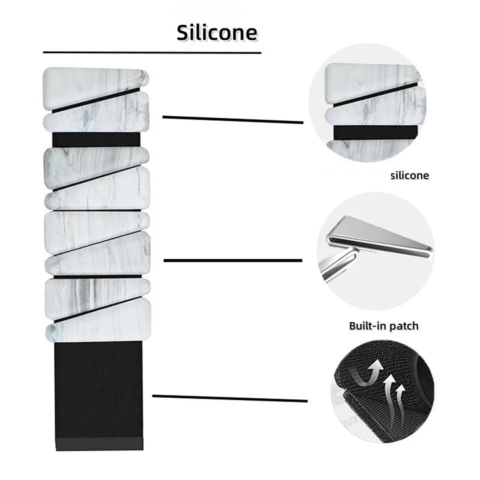 Cavigliere Pesi Braccialetto con pesi for esercizi da 450/900 g, regolabile, con cinturino in silicone for caviglia, palestra, allenamento all'aperto