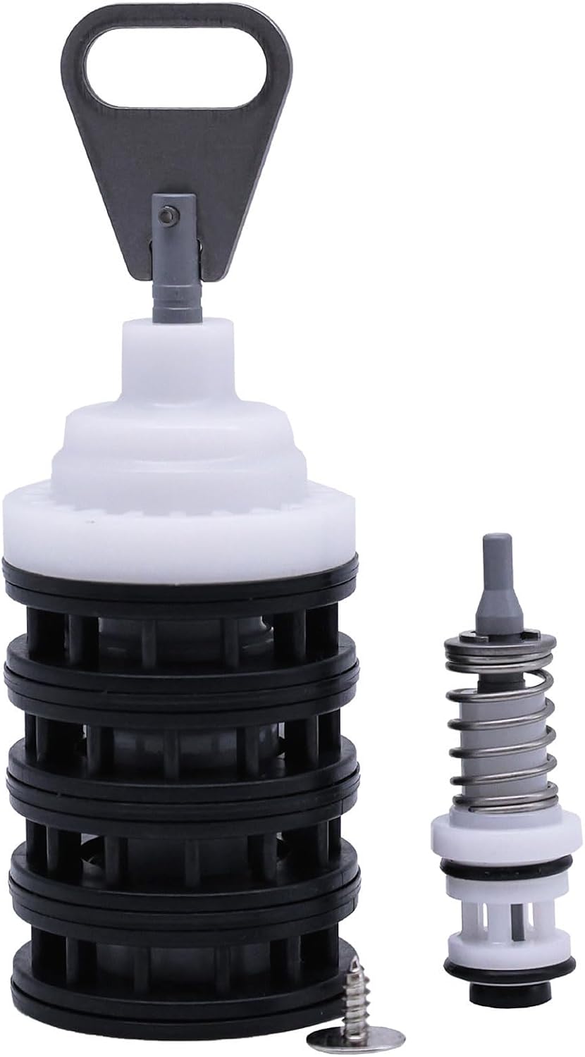 Softener Valve Refurbishment Kit Compatible with Fleck 5600,Includes Softener Main Piston 60102-00,Seals and Spacers 60125,Screws,Brine Piston 60032,And lower brine seal