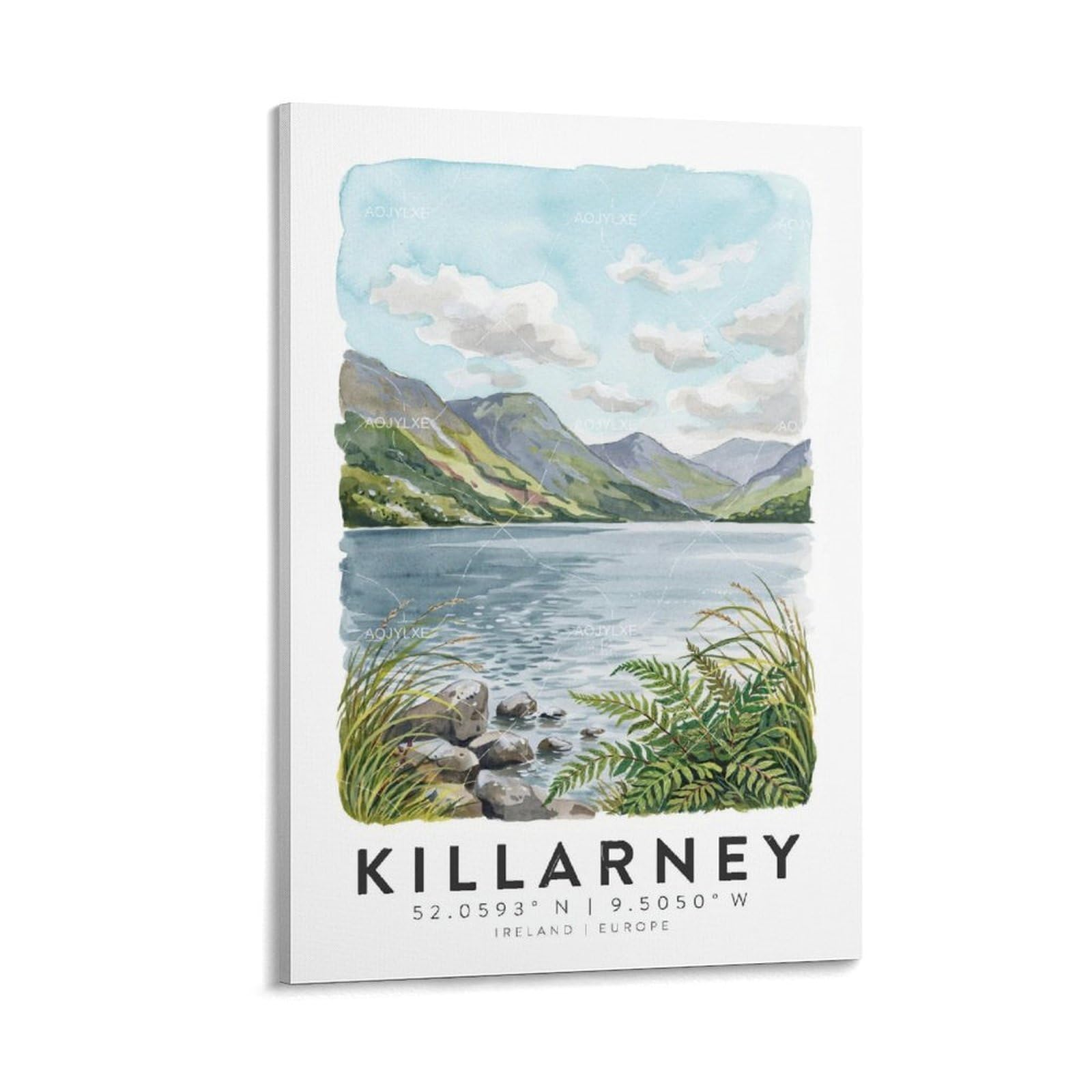Poster Killarney rétro, idéal pour salon chaleureux - 8