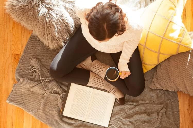 Happy Yak Socks, The Purist, Brown, 80% Yak Down, Extra Large - Image 2