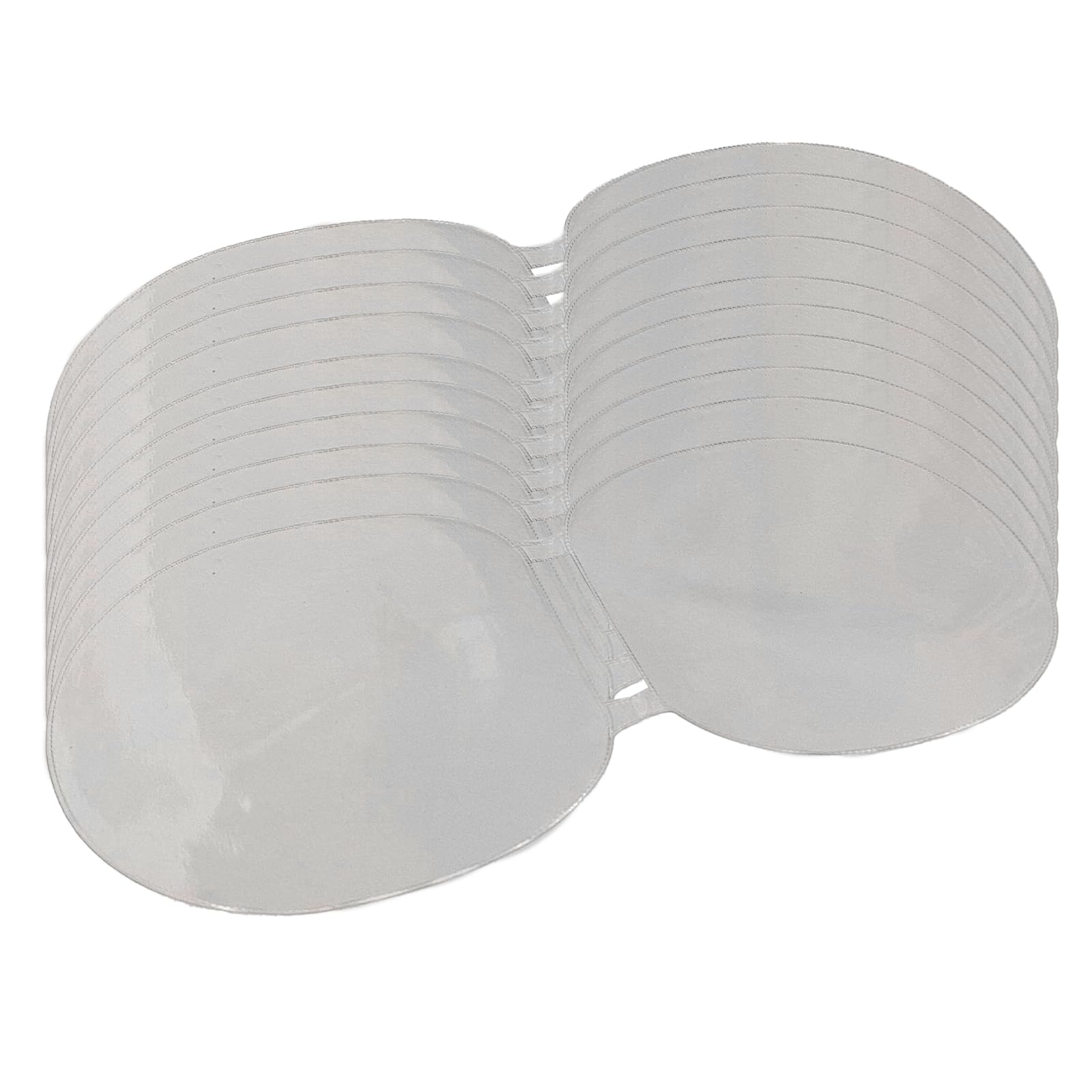 GTYLF 10pcs Table Tennis Bat Double Sided Protective Film Table Tennis Racket Clear Protector Film Scratchproof Protections