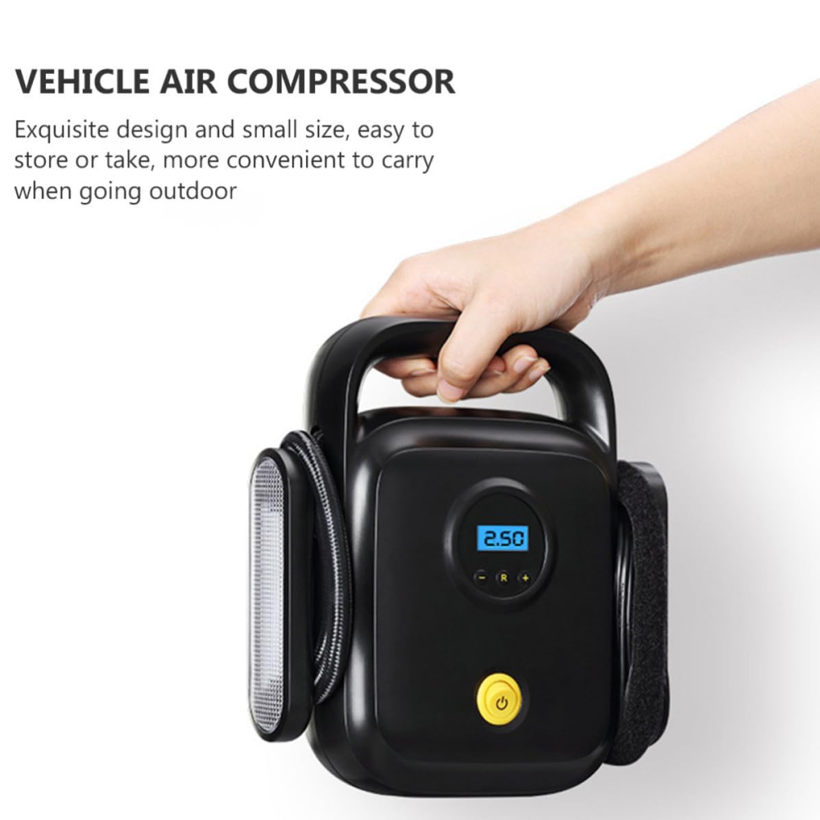 Compresseur D'air pour Voiture 120w 12v Moniteur Numérique