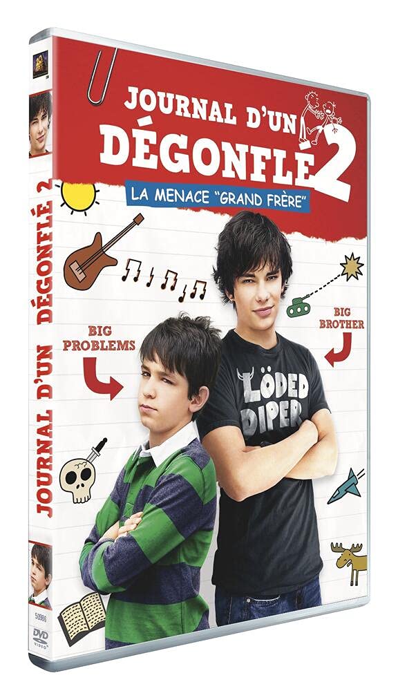 Journal d'un dégonflé 2 : La menace grand-frère [DVD]