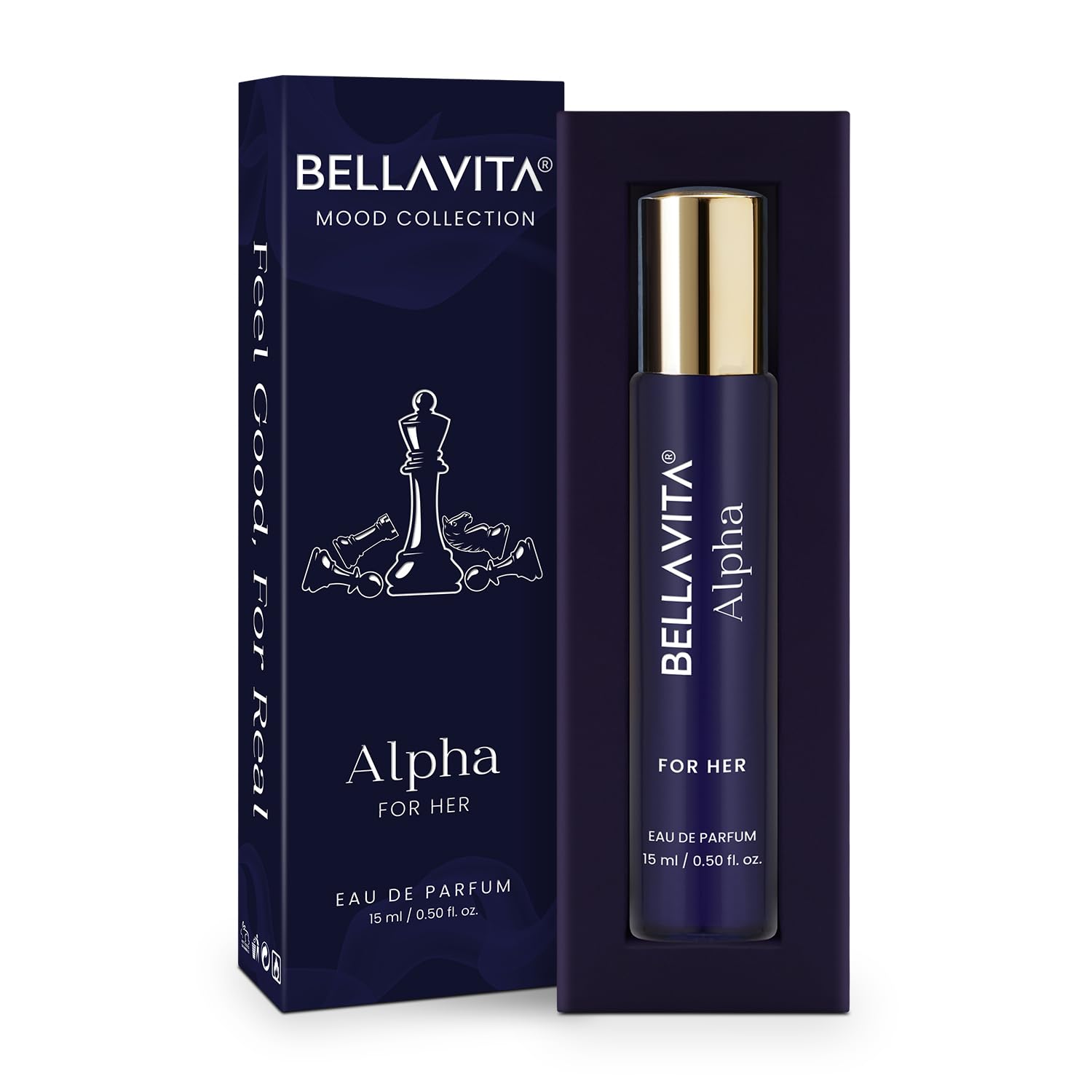 BELLAVITA Mood Collection ALPHA EDP for Her | Long-Lasting Luxury Perfume | Elegant & Feminine Perfume for Women, 15ml-picture-14