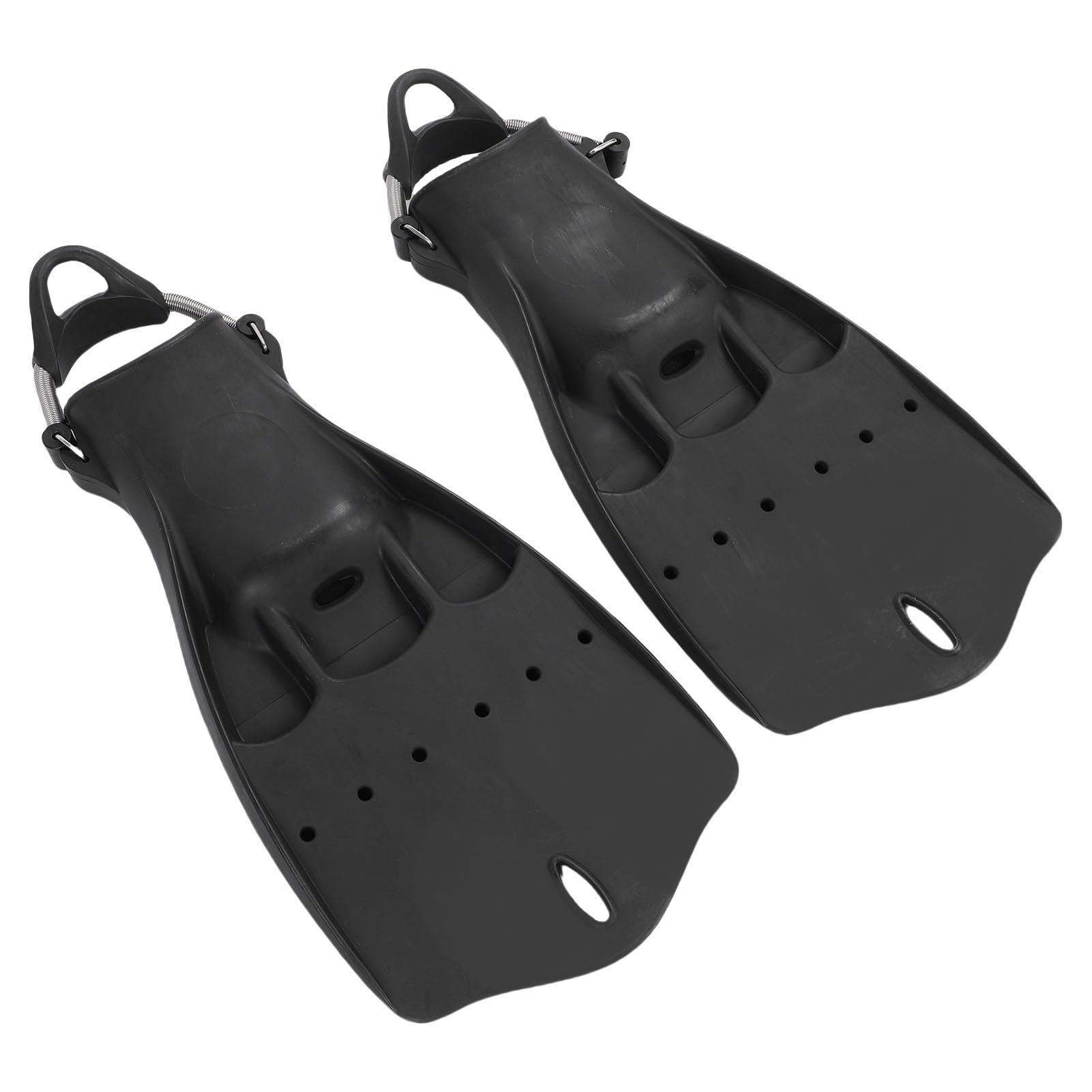 RiToEasysports Aletas de Buceo 2 Piezas con Hebillas Ajustables de Resorte, Aletas de Goma para Snorkel para Natación, Freediving
