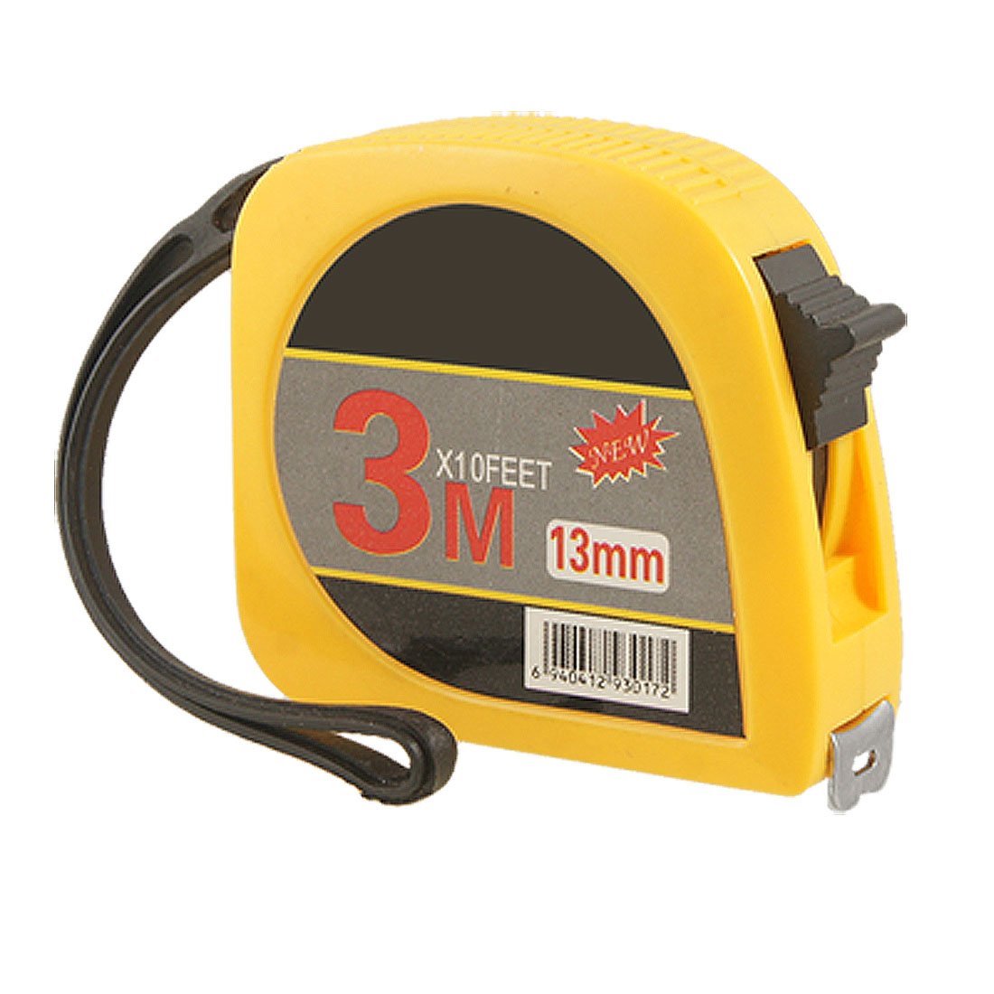 Aexit Retractable 3 Tools & Home Improvement Meters 10FT Scale Steel Measuring Tape Tape Measures Light Orange