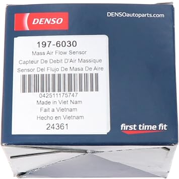 Denso 197-6030 Mass Air Flow Sensor
