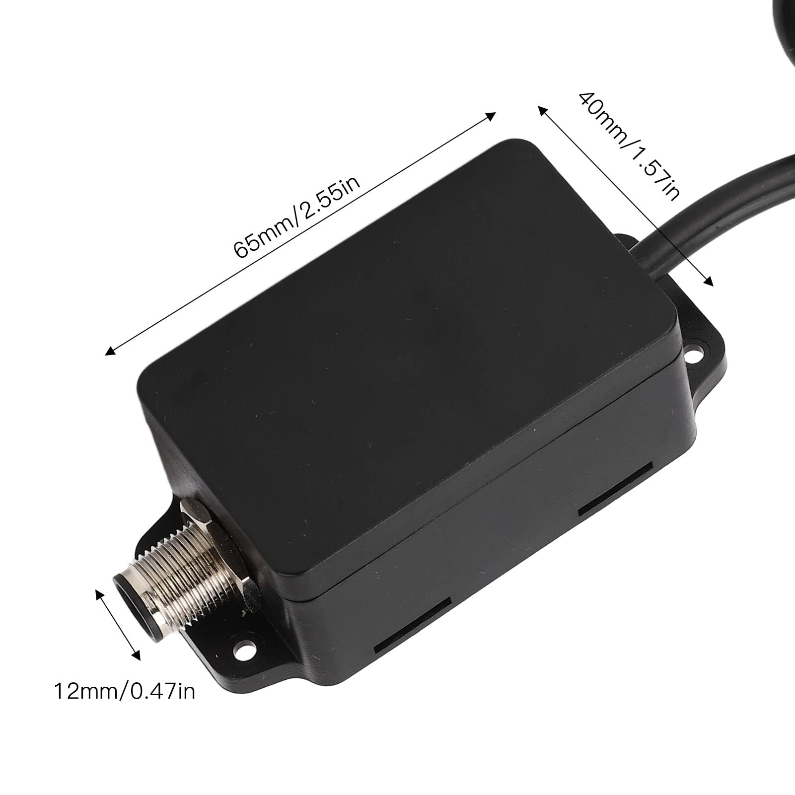 Cryfokt Convertitore NMEA2000, Scatola Convertitore Multifunzione con Guscio Metallico Impermeabile IP67 per Sensori Resistivi UE/USA 0-190 Ohm 240-33 Ohm, 9-32 V per Yacht Marini per