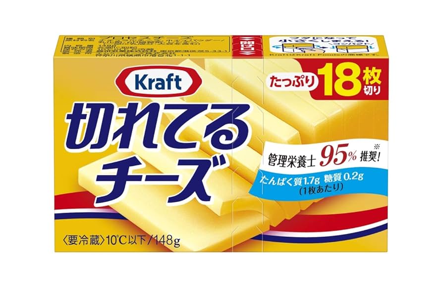 チーズ Amazon.co.jp: [冷蔵] 森永乳業 クラフト 切れてるチーズ 18枚
