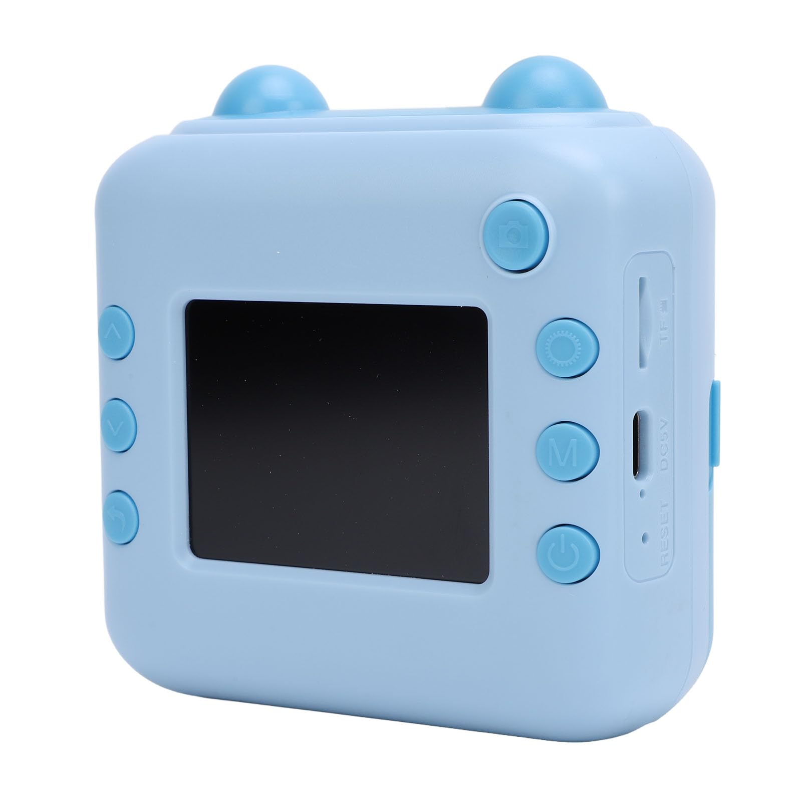 Instant Camera, 50MP Instant Camera 1000mAh Eye Caring 16x Digital Zoom Multifunctional for (Blue)