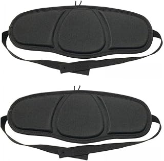 Perfeclan 2pcs Adjustable Kayak Seat Cushion Backrest EVA Comfortable Boat Seat Pad Back Support Seat Backrest Fishing Canoe Accessories