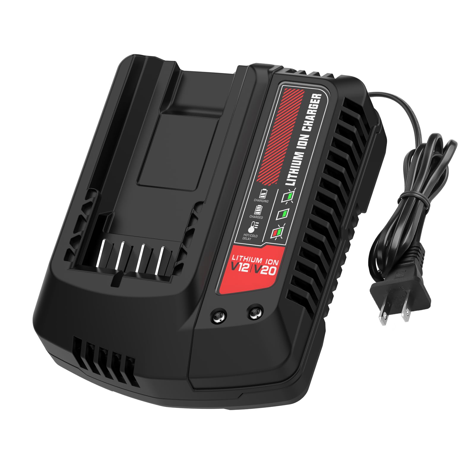 CMCB104 Replace for Craftsman V20 Battery Charger, Compatible with Craftsman 20V Max Lithium Battery CMCB202 CMCB204 CMCB201 CMCB206 CMCB209