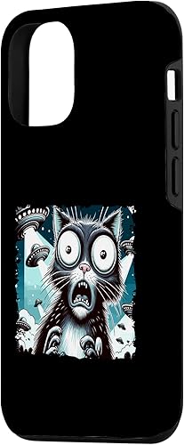 Miniatura 5 de iPhone 13 Pro Max Believe in Ufo - Alien Believer funny cat Case