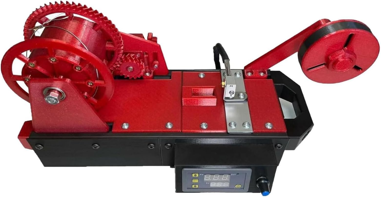 Desktop Filament Maker Machine with Digital Temperature Control for Recycling PET Bottles into 3D Printer Filament