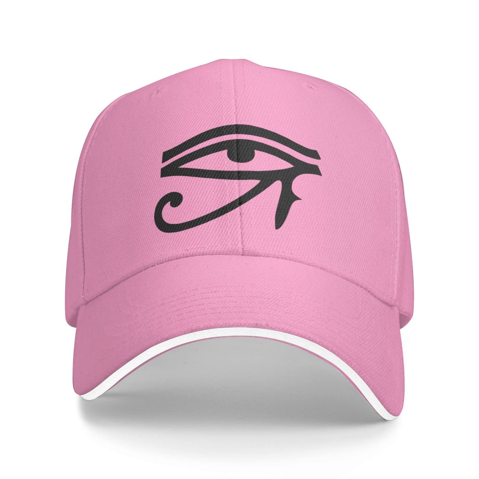 Eye of Horu Gifts Pink Classic Snapback Hat Baseball Hats Plain Trucker Hats Baseball Cap