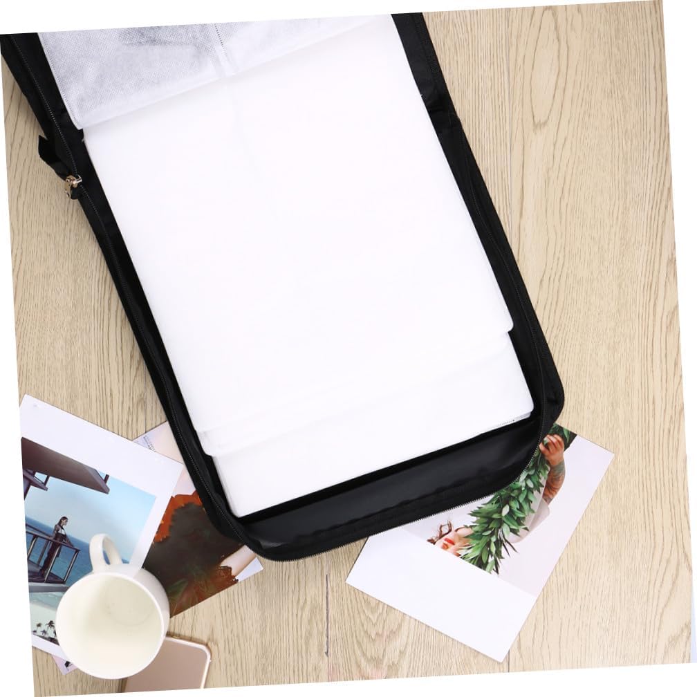 TEHAUX Disc Cd Dvd Storage Box Zipper Case Electronics Organizer for Travel Pages