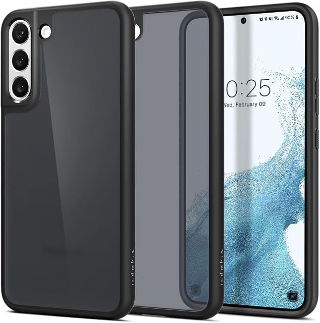 Spigen Ultra Hybrid Case Compatible with Samsung Galaxy S22 Plus 5G - Frost Black