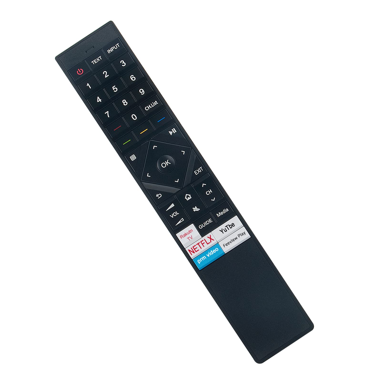 ERF3B72H Replacement Remote Control -VINABTY-Fit for HISENSE 4K HDR ULED Smart TV remote control 65U7QFTUK 50AE7400FTUK 55U7QFTUK 50U7QFTUK