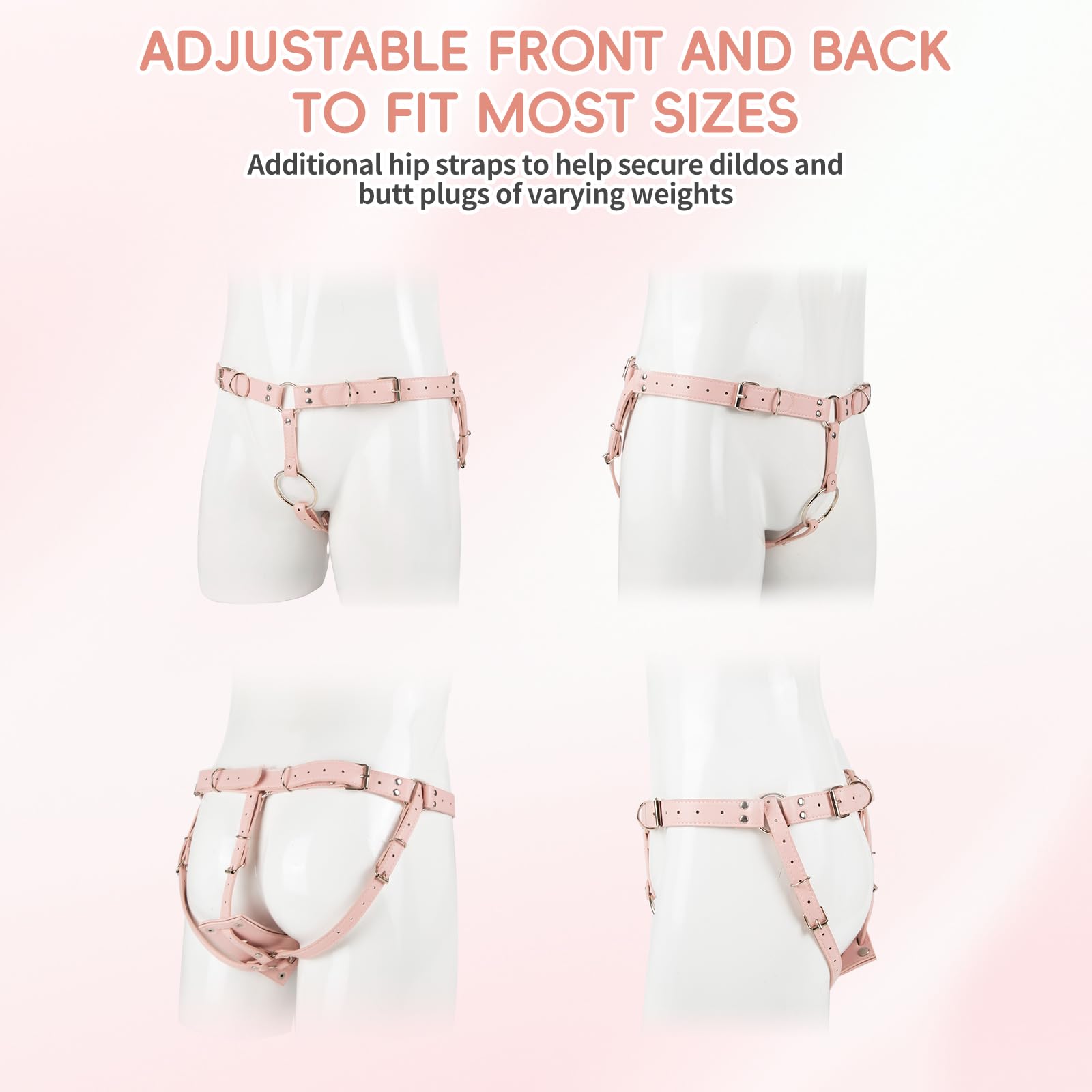 strap on anal plug Bum-Tastic 3-Piece Trainer Set | Silicone main image 0