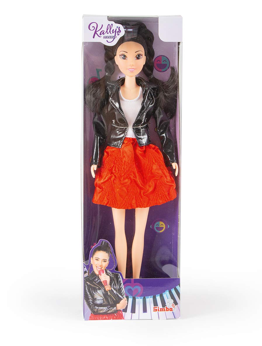Simba 109413001 Kally's Mashup Doll Model 29 cm + Stage Outfit and Microphone Included