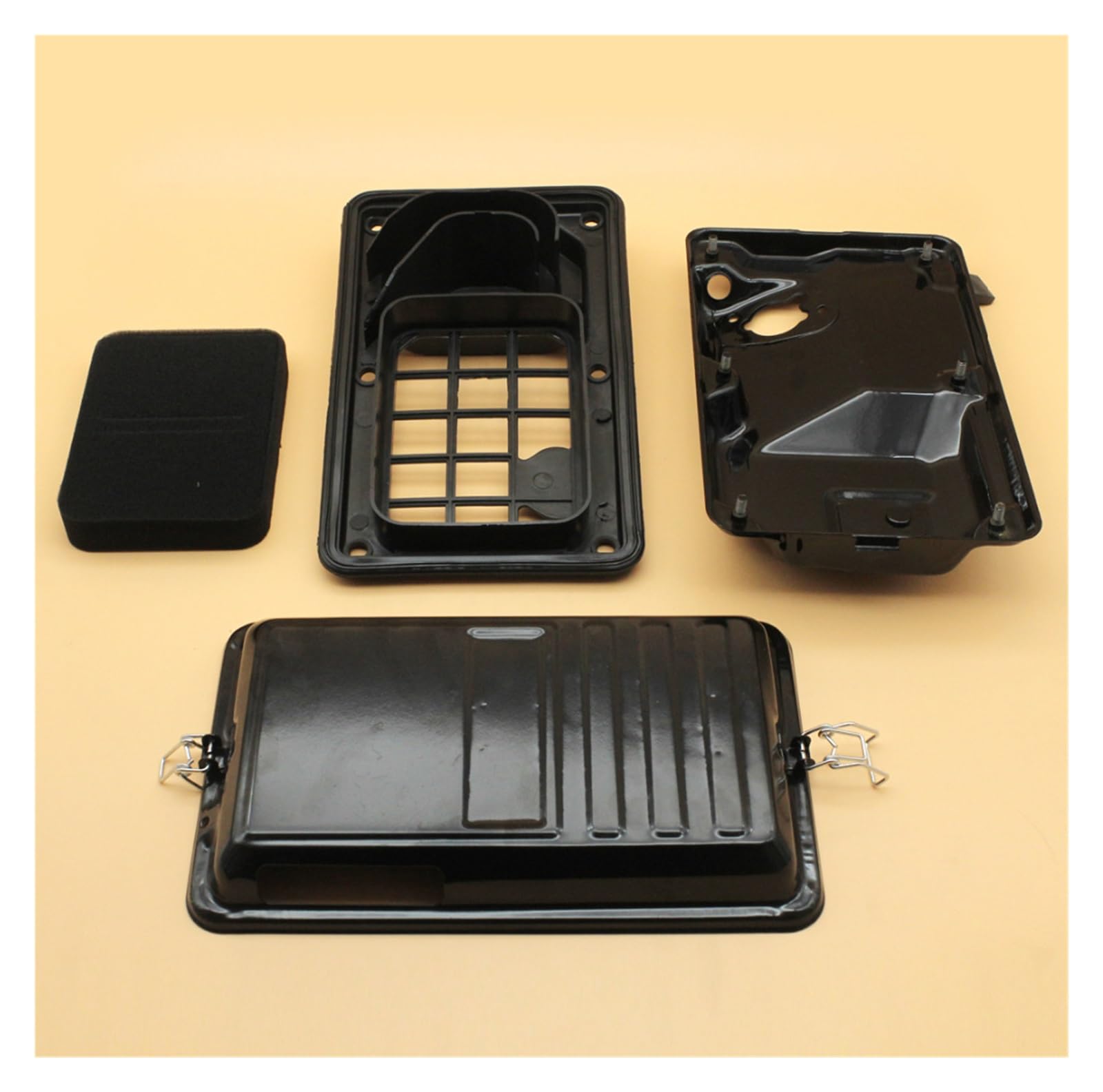 Conjunto de cubierta carcasa filtro aire for bomba agua generador motor GX240 GX270 GX340 GX390 177F 188F 190F