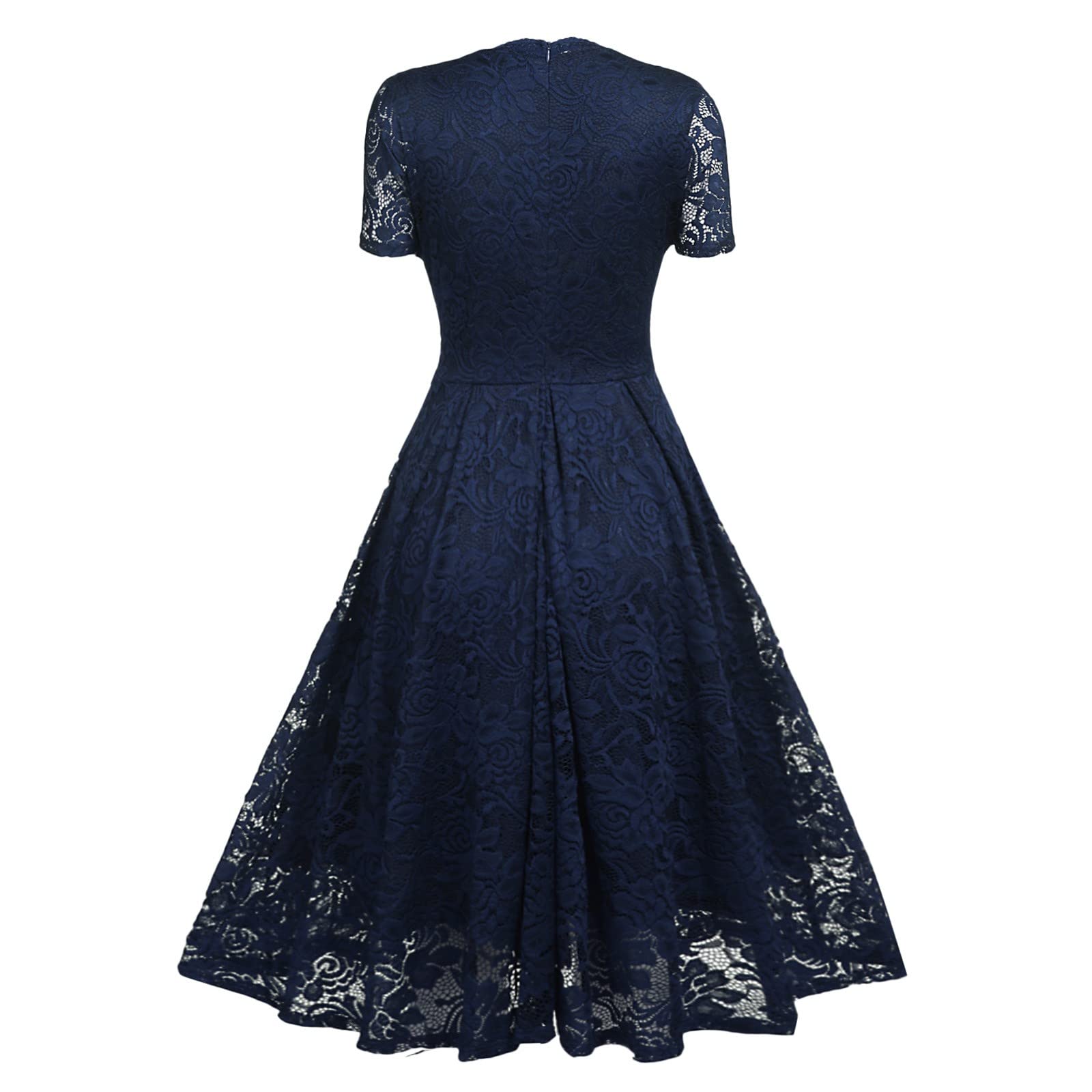 Vestido Formal de Novia para Otoño e Invierno con Detalles de Encaje y Malla Elegante