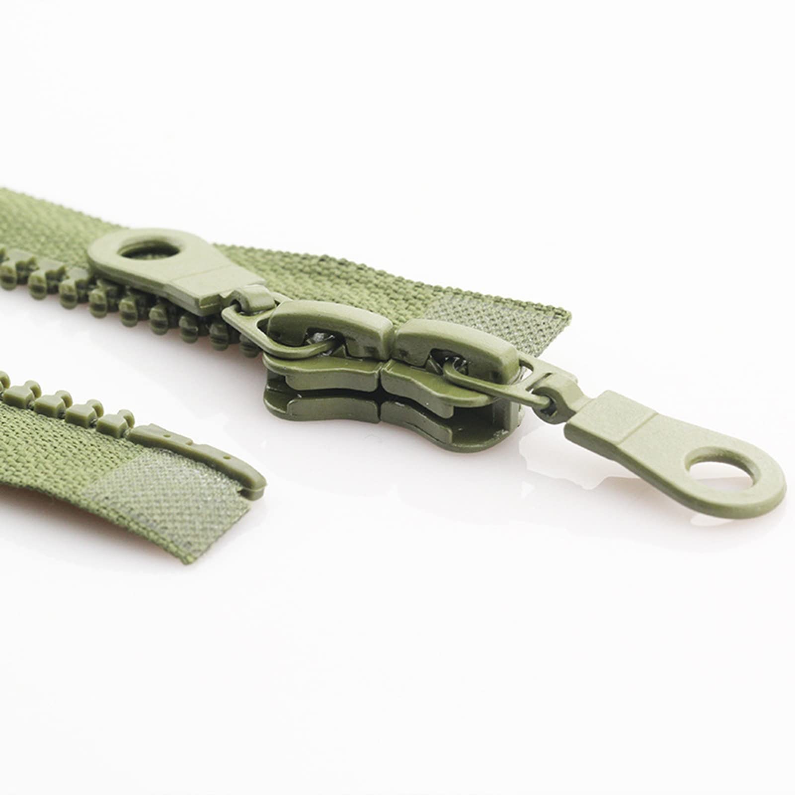 Wymiana zamka błyskawicznego,Zestaw do naprawy zamków, wielokolorowy s, 5# 70/80 cm dwugłowy plastikowy płaszcz z żywicy ubrania DIY akcesoria do szycia(Purple,70cm)