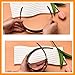 Acrylic Tortoise Shell Headband for Women’s Hair Wide Vintage Acetate Headband with Teeth Brown Plastic Hard Headbands Hairband Head Band No Crease Plain Resin Headbands French Style Hair Band Hoop