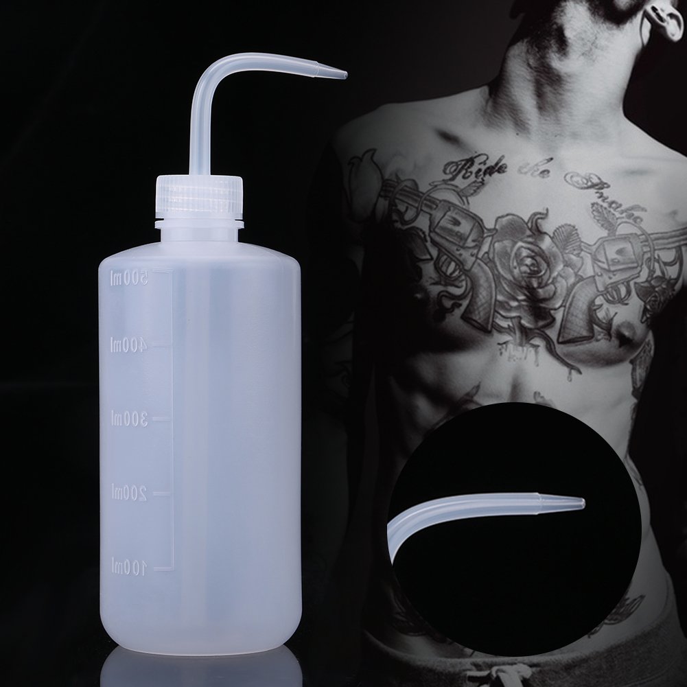 Yizerel Confezione Da 3 Bottiglie Per Lavaggio Del Tatuaggio, 250 Ml Di Acqua Spruzzata Bottiglie Per Irrigazione Succulente, Strumenti Di Irrigazione - Foto 10