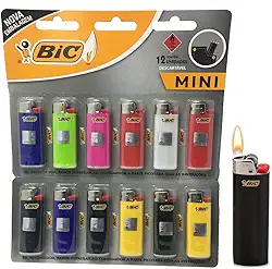 Isqueiro Cartela Mini Unit, BIC