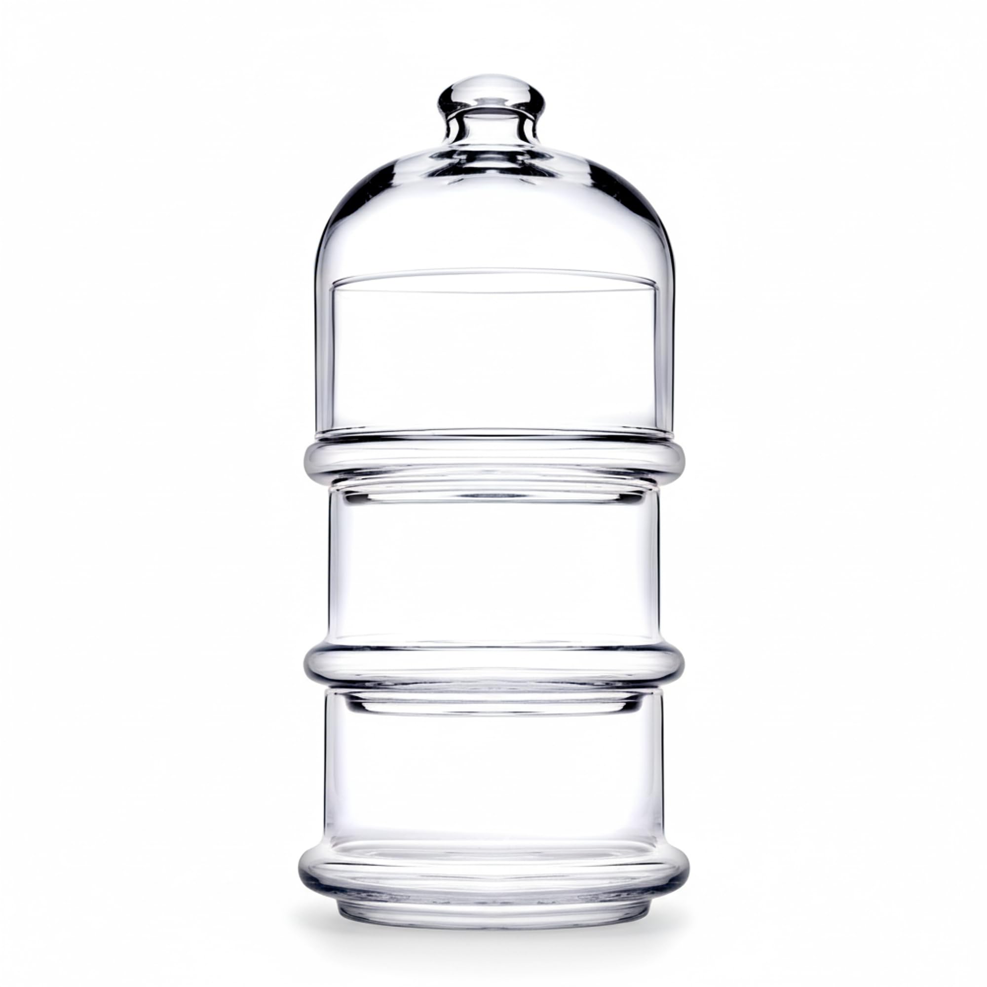 by Pasabahce Villa Patisserie Glasglocke 1000ml, Tortenständer aus Kristallglas, spülmaschinengeeignet