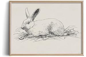 Rustic Easter Bunny Picture Frame: A Timeless Addition to Your Home Décor