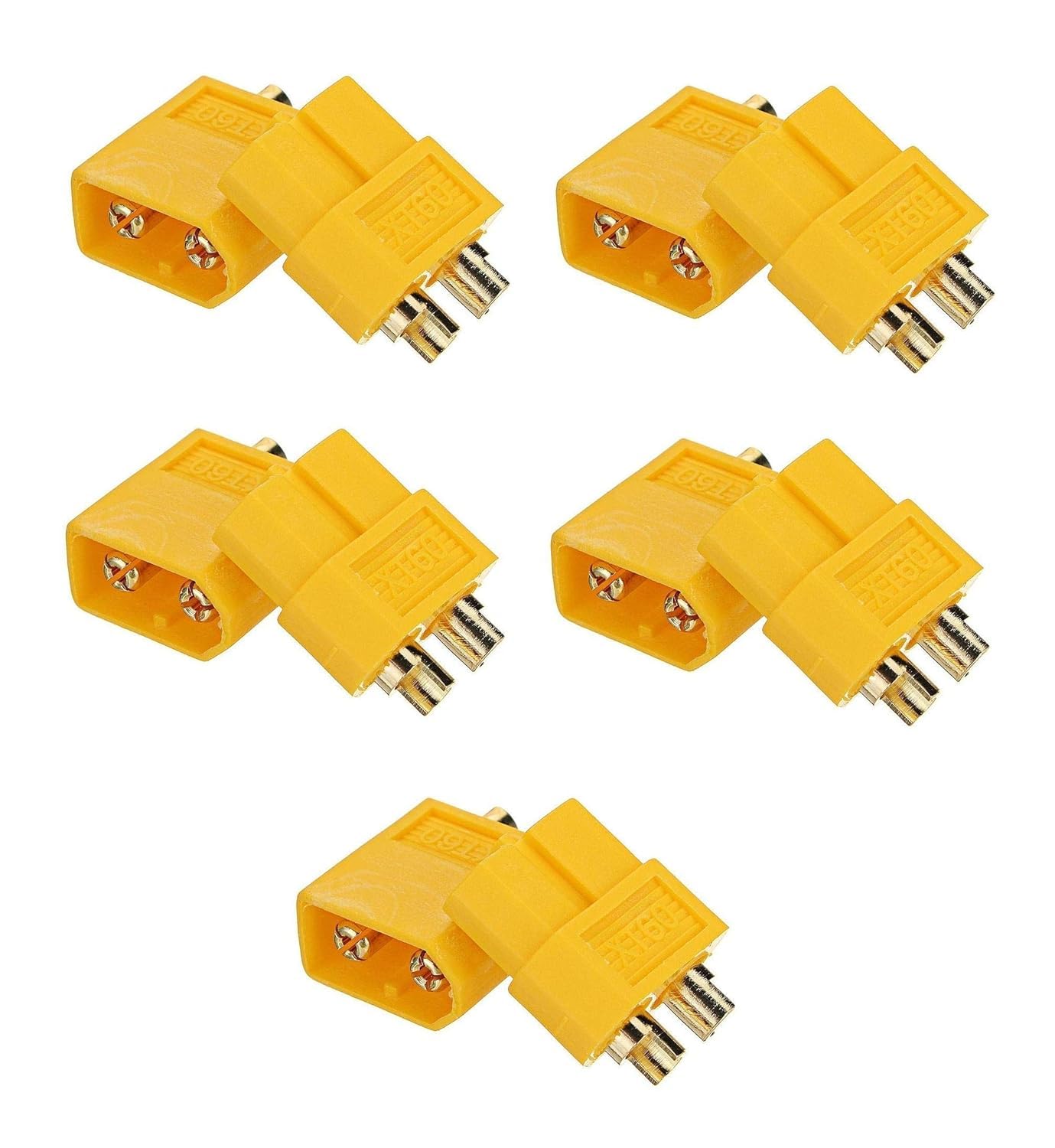 XT60 Connectors 5 Pairs (5 Male + 5 Female) (5)-image-14
