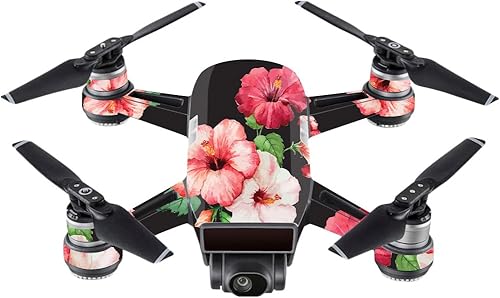 MightySkins - Pegatina para piel (compatible con DJI, 100 unidades), color negro), DJSP-Hibiscus disponible en Yaxa Colombia