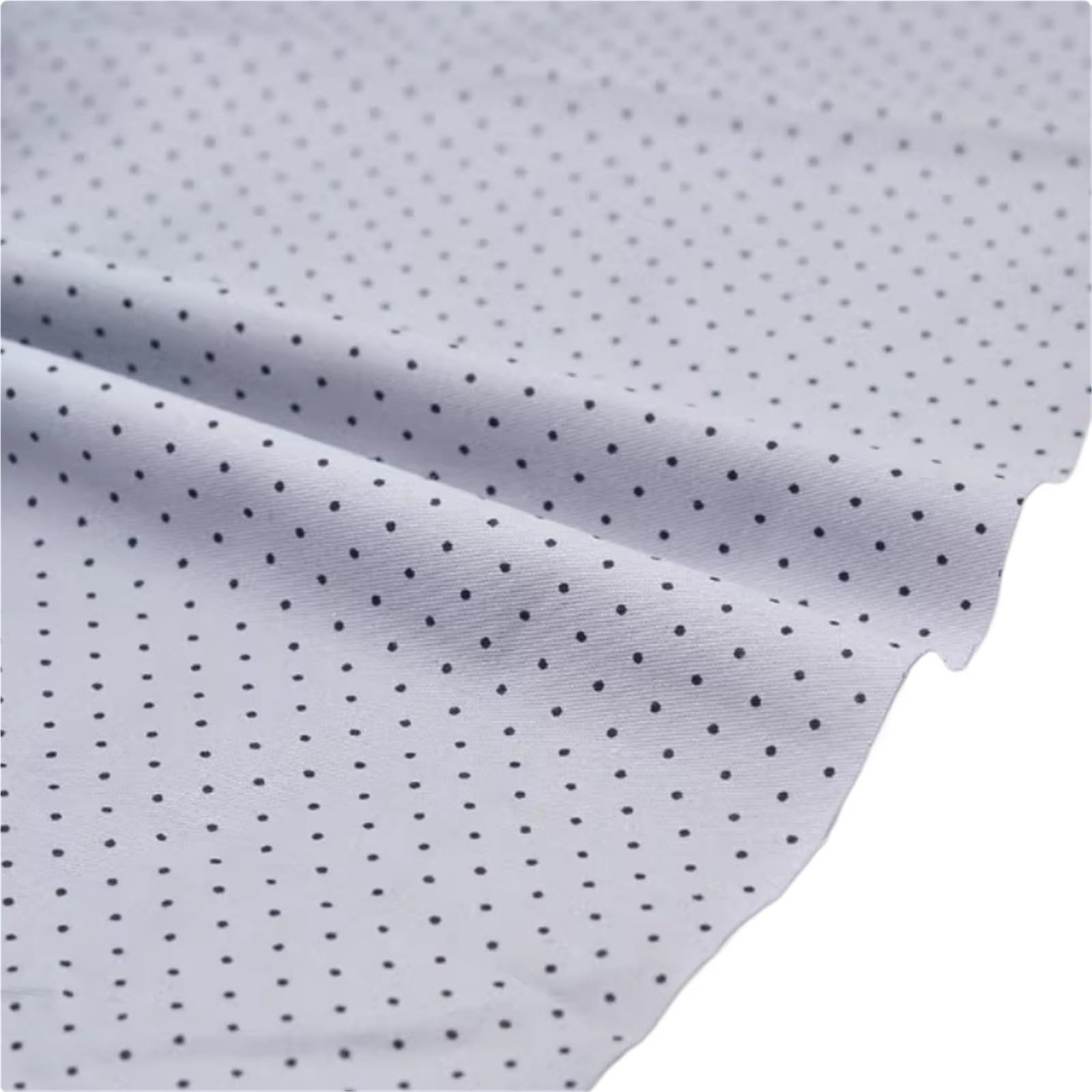 HKSDKABOP Cotton Twill Polka Dot Fabric 140x50cm 1mm Dot Multicolor Crafts DIY Home Decor(Color7)
