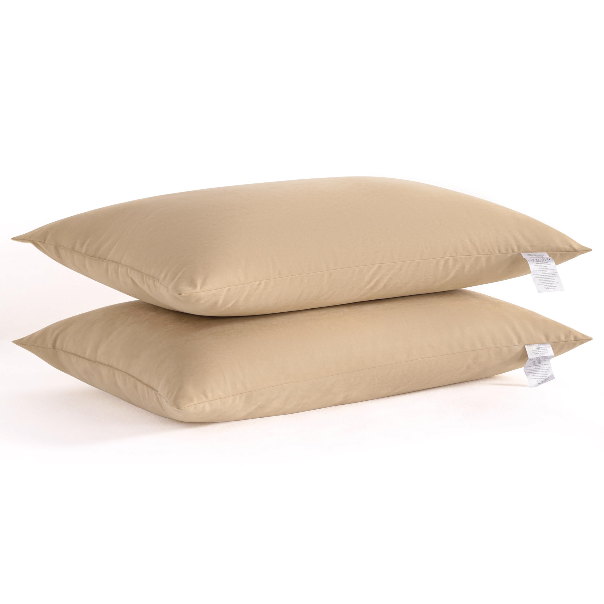 NTBAY Down Alternative Bed Pillows King Size Set of 2 Machine Washable Soft Pillows for Back Stomach or