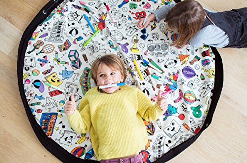 Play & Go Designer Collab Storage Bag, Color- Omy, Diameter- 140 Cm #TOP3