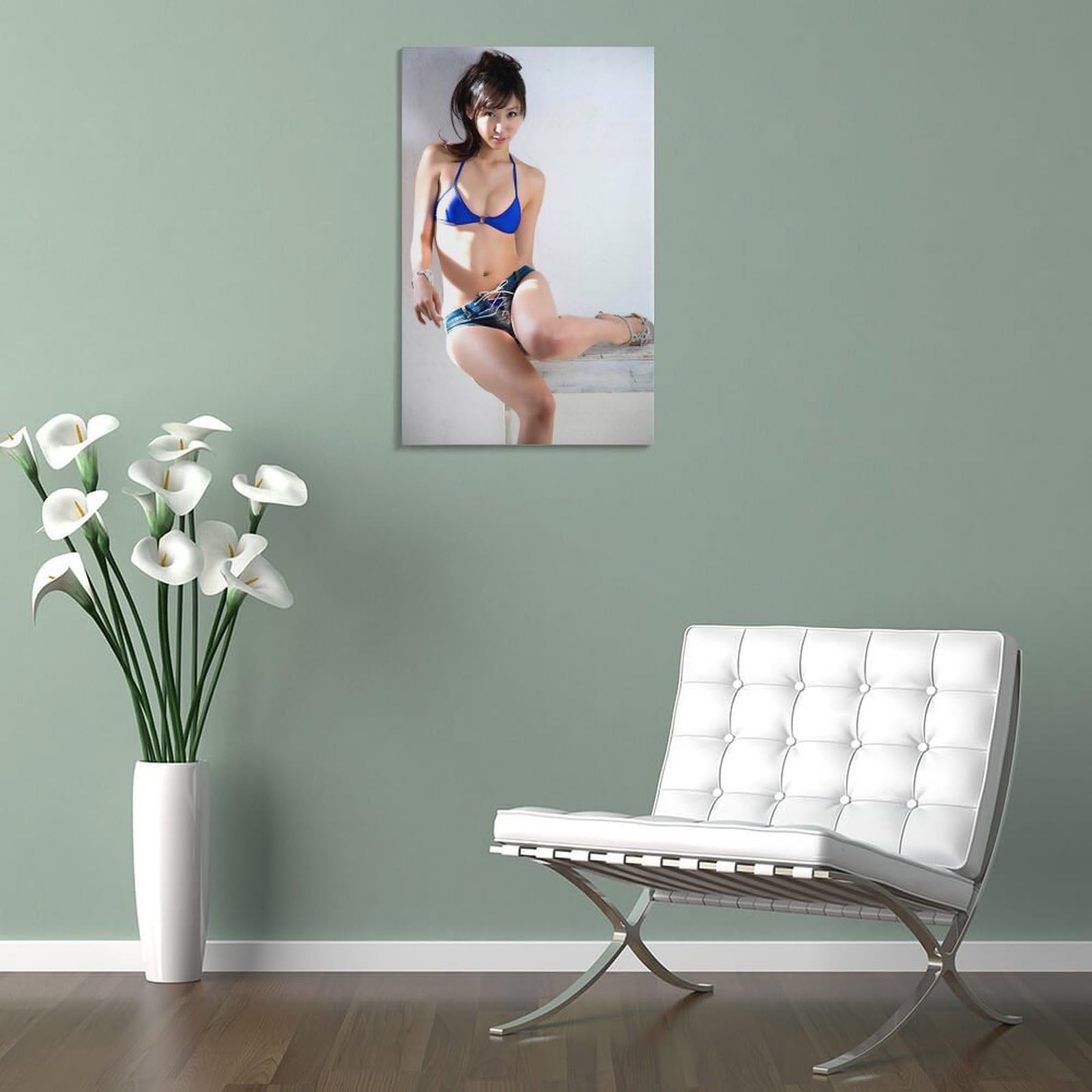 Amazon.co.jp: 吉木りさ高清写真海报68 キャンバスアートポスターと