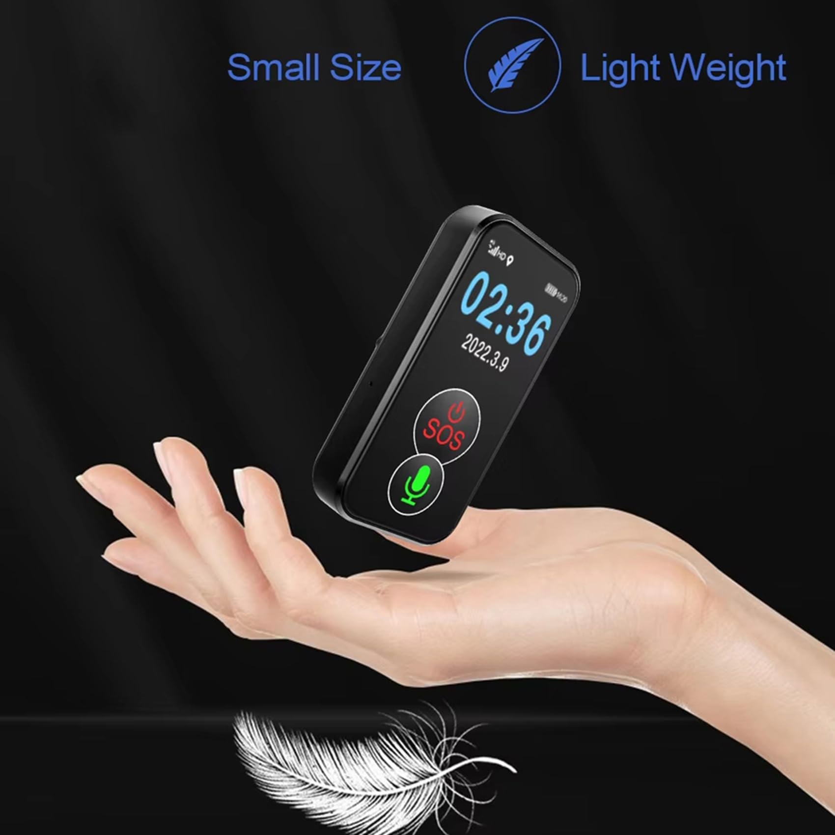 2X Lokalizator dla Osób Starszych 4G SOS Bezprzewodowy WiFi Pager Opiekuna Lokalizator Osób Starszych Lokalizator Alarmu Upadkowego IP67 Antyzagubiony