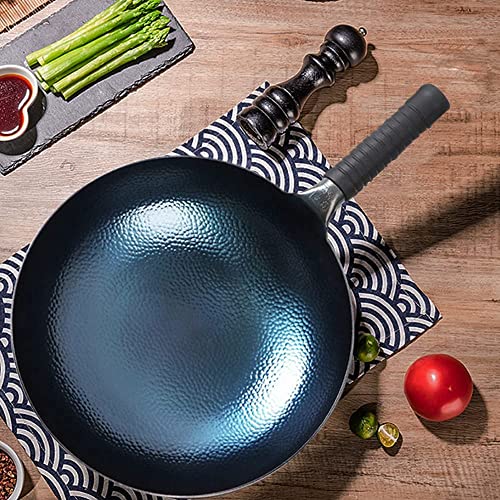 Wok Tradicional de Hierro Fundido de 30 cm miniatura 7