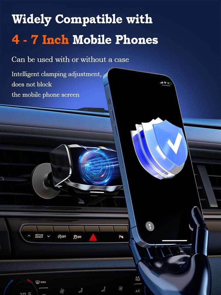 Porta Cellulare Auto per Toyota Corolla Cross 2022-2023 (Screen Version), Presa Aria Supporto Telefono Auto, 360° Regolabile Porta Telefono, Porta Cellulare Portatile Auto, Ricambi Auto